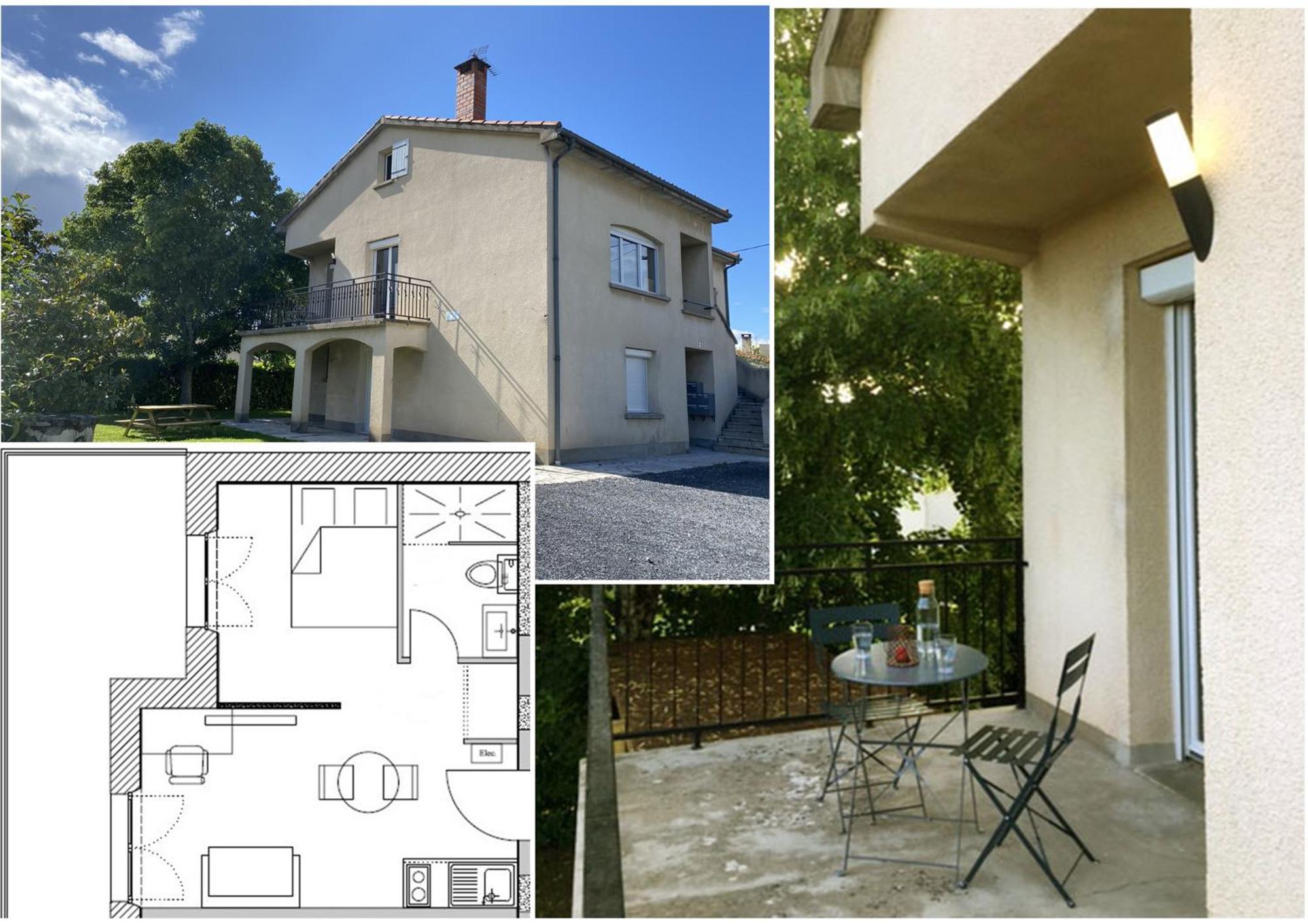 Ferienwohnung Au 3 Rue Manhes Albi Exterior foto